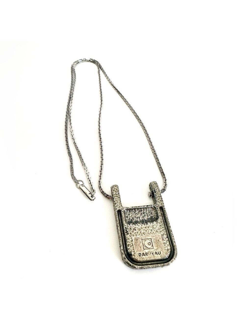 Vintage Darveau Silver Pewter Necklace